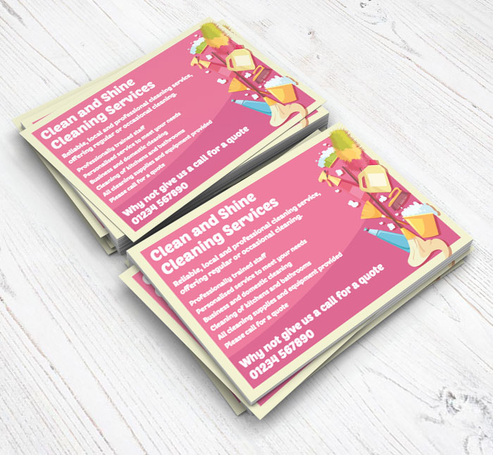 affordable house cleaning services flyers