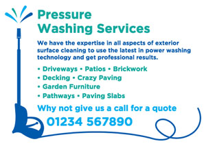 jet cleaning flyers