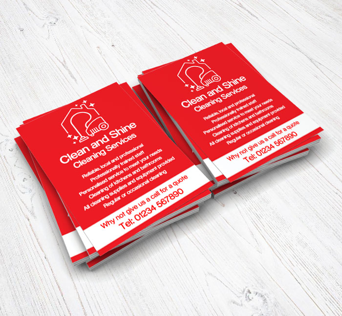 residential cleaning flyers