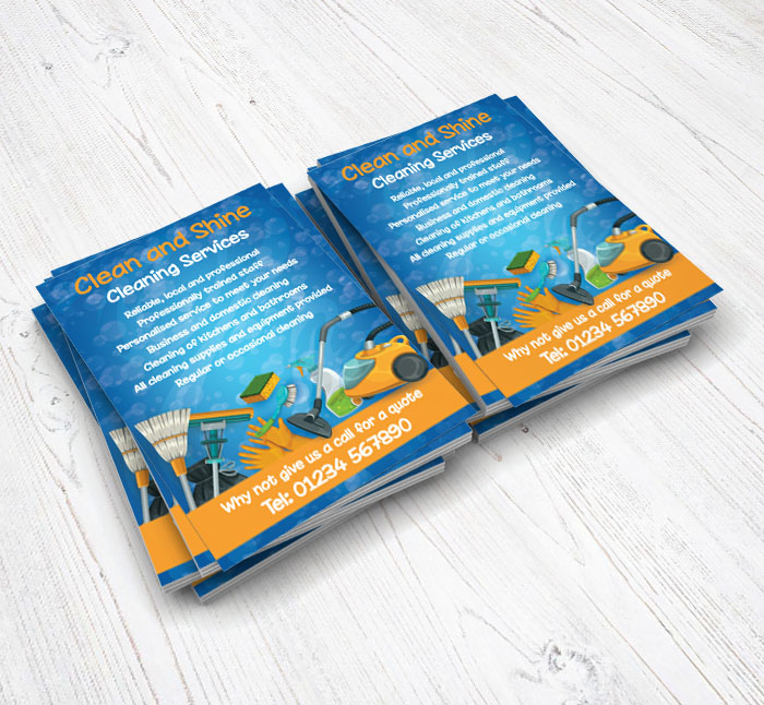 house cleaning flyers