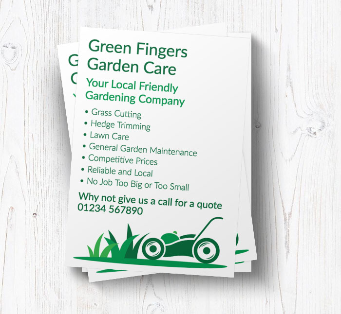 lawn care leaflets