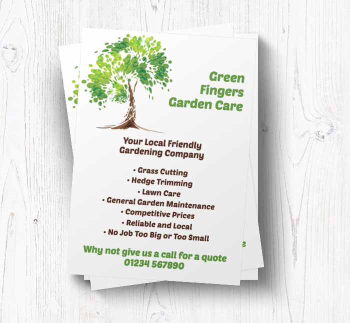 green tree leaflets