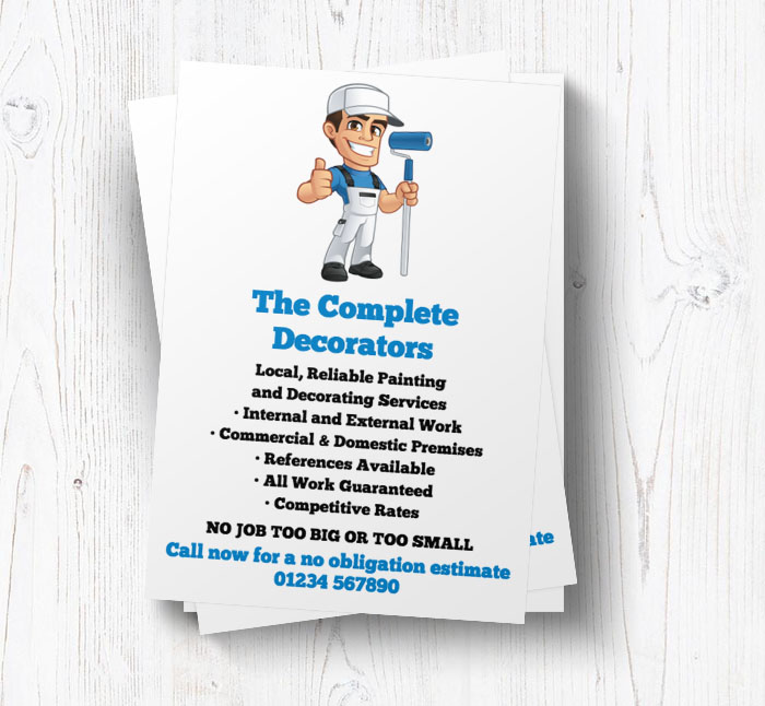 local decorator leaflets