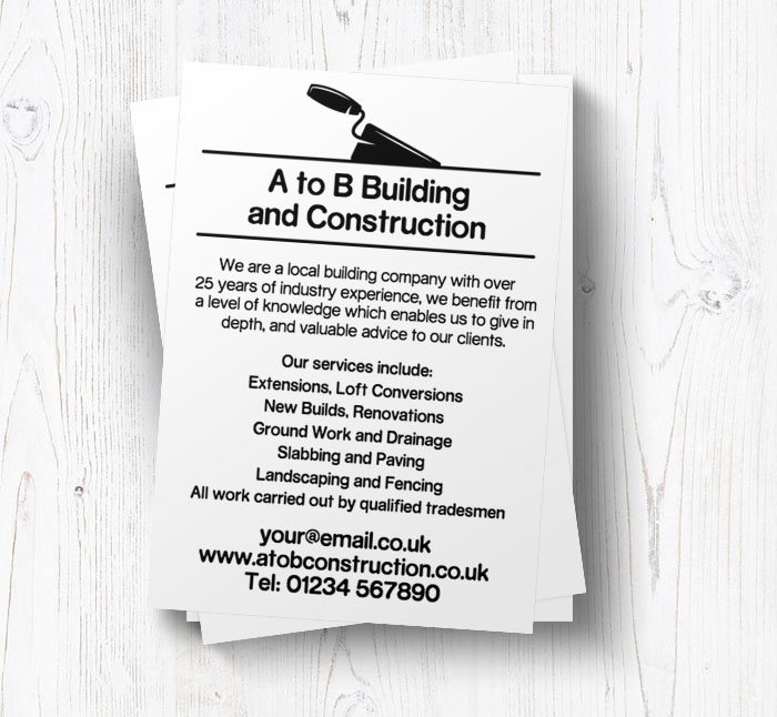 bricklaying trowel leaflets