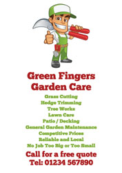 local gardening service leaflets