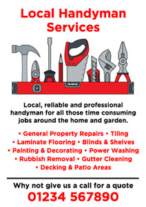 local handyman leaflets
