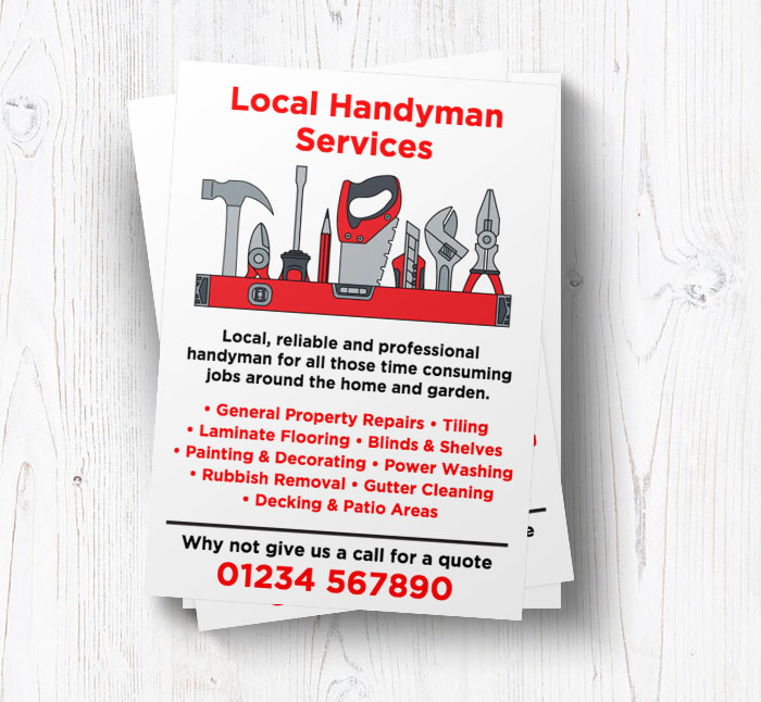 local handyman leaflets