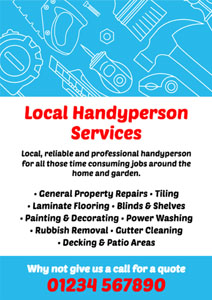 handyperson services leaflets