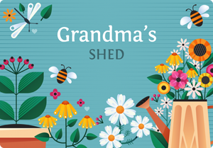 personalised grandma's shed sign