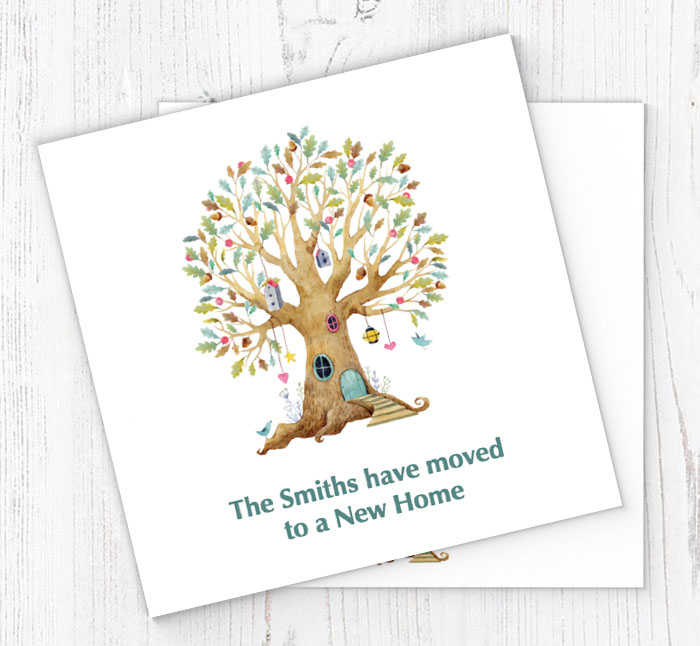 tree house moving cards