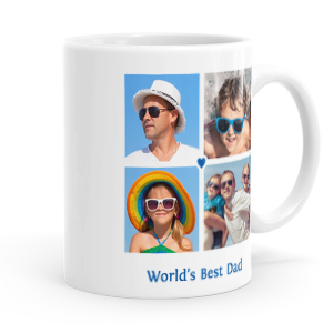 personalised world's best dad mug