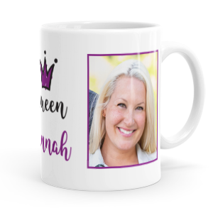 personalised queen mug