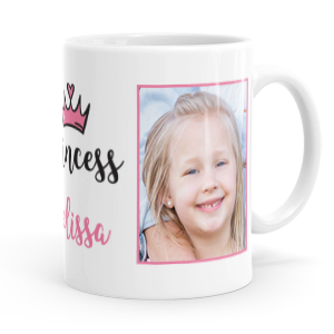personalised princess mug