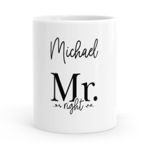 personalised mr right mug