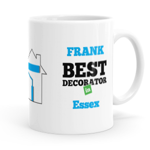 personalised best decorator mug