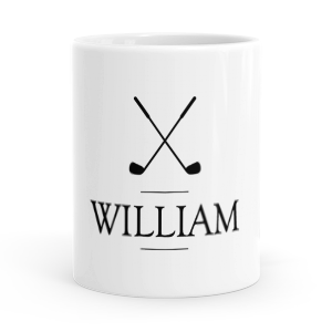 personalised golf mug