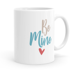 personalised be mine mug