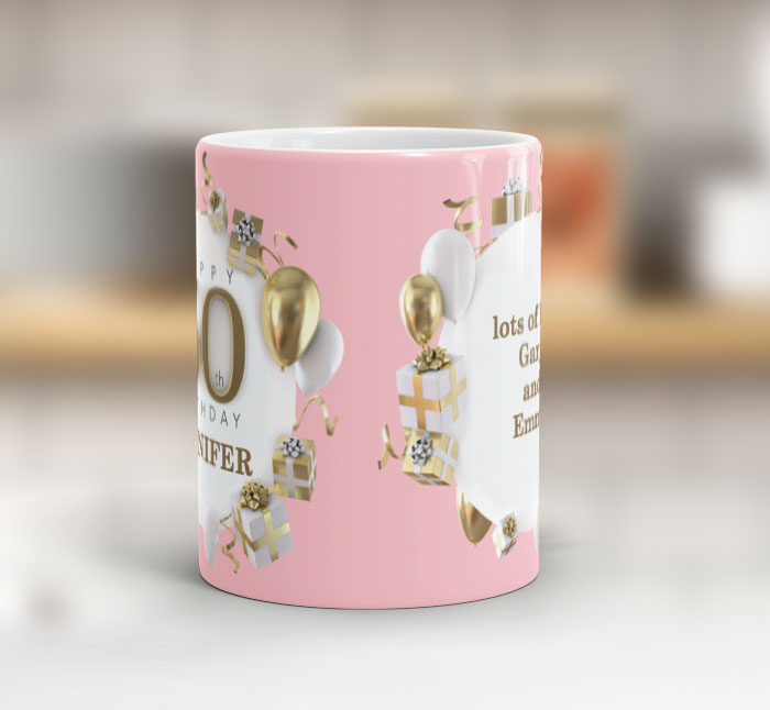 50th Birthday Gift Set For Women - Includes Tumbler, Crown, Sash, Cake Topper & Candles