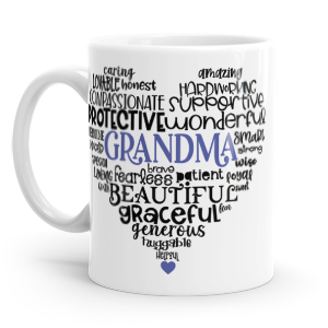 personalised best grandma ever mug