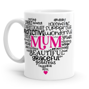 personalised best mum ever mug