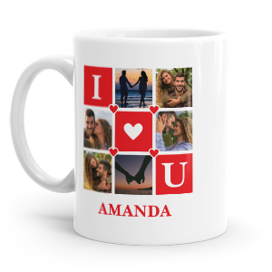 personalised valentine mug
