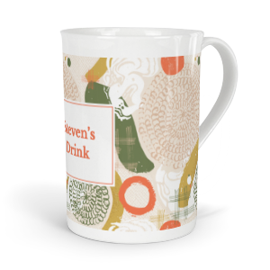 personalised verdant english breakfast tea fine bone china mug