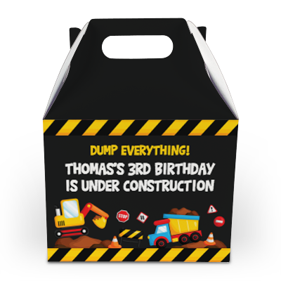 dump everything party boxes