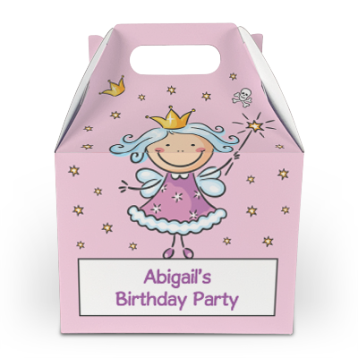 fairy and pirate party boxes