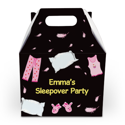 sleepover party boxes