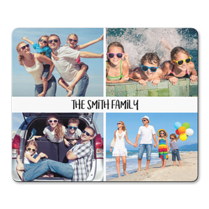 personalised photos and text placemats
