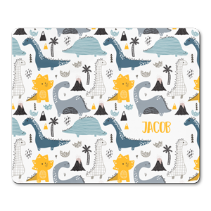 personalised dinosaurs placemats