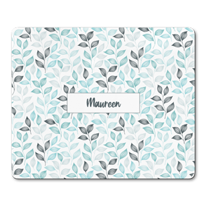 personalised leaves placemats