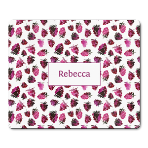 personalised very berry blackberries placemats