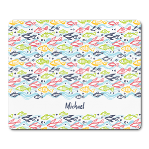personalised fishes placemats