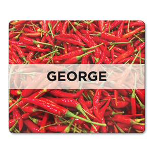 personalised chillies placemats