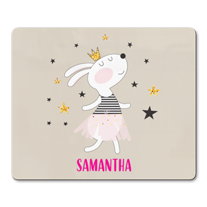 personalised princess bunny placemats