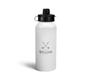 personalised golf sports water bottle